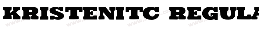 kristenitc regular字体转换